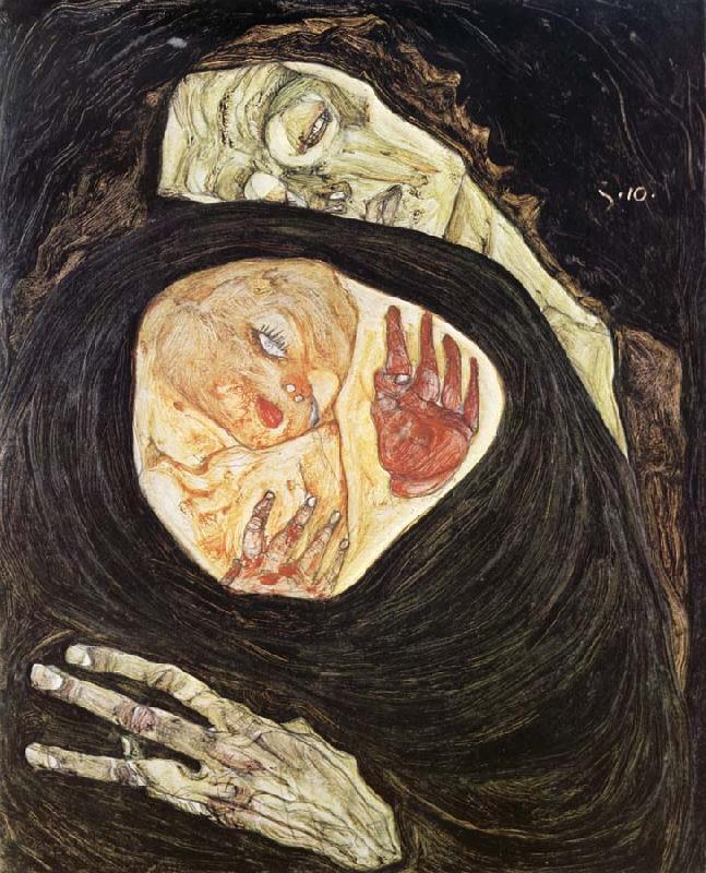 Egon Schiele Dead Mother Sweden oil painting art